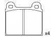 Plaquettes de frein Brake Pad Set:251 698 151 D