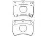 Bremsbelagsatz, Scheibenbremse Brake Pad Set:KK150-33-23Z