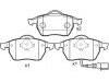 Plaquettes de frein Brake Pad Set:8N0 698 151 A