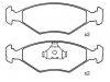 Plaquettes de frein Brake Pad Set:5882984