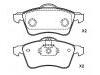 刹车片 Brake Pad Set:7D0 698 151 E