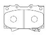 тормозная кладка Brake Pad Set:04465-60220