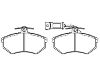 Bremsbelagsatz, Scheibenbremse Brake Pad Set:443 698 151 C