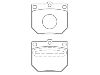 Plaquettes de frein Brake Pad Set:D246-7150