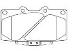 刹车片 Brake Pad Set:41060-74F90