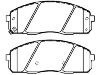 Bremsbelagsatz, Scheibenbremse Brake Pad Set:58101-4FA00