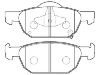 Bremsbelagsatz, Scheibenbremse Brake Pad Set:45022-TL1-G01