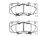 тормозная кладка Brake Pad Set:04465-0K260