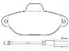 Plaquettes de frein Brake Pad Set:77364635